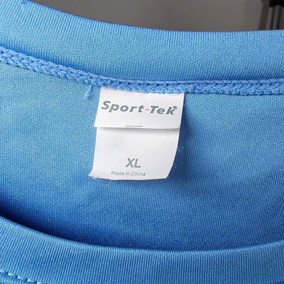 Sport Tek Dri-Fit Tee TAMUG Intramural Official Short Sleeve Light Blue Size XL - Picture 4 of 4